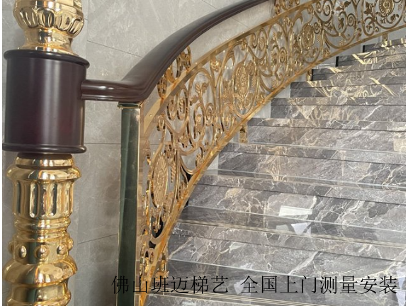 海南酒店铜楼梯图片,铜楼梯