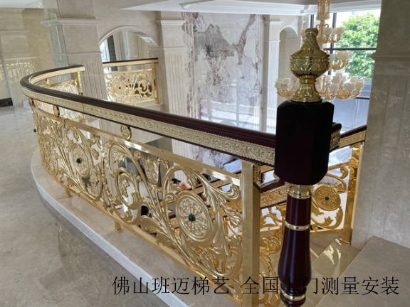 西藏铜雕刻铜楼梯效果图,铜楼梯