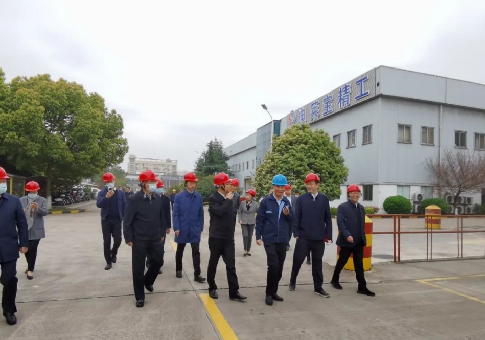 歡迎省政協(xié)領導一行到我司調(diào)研