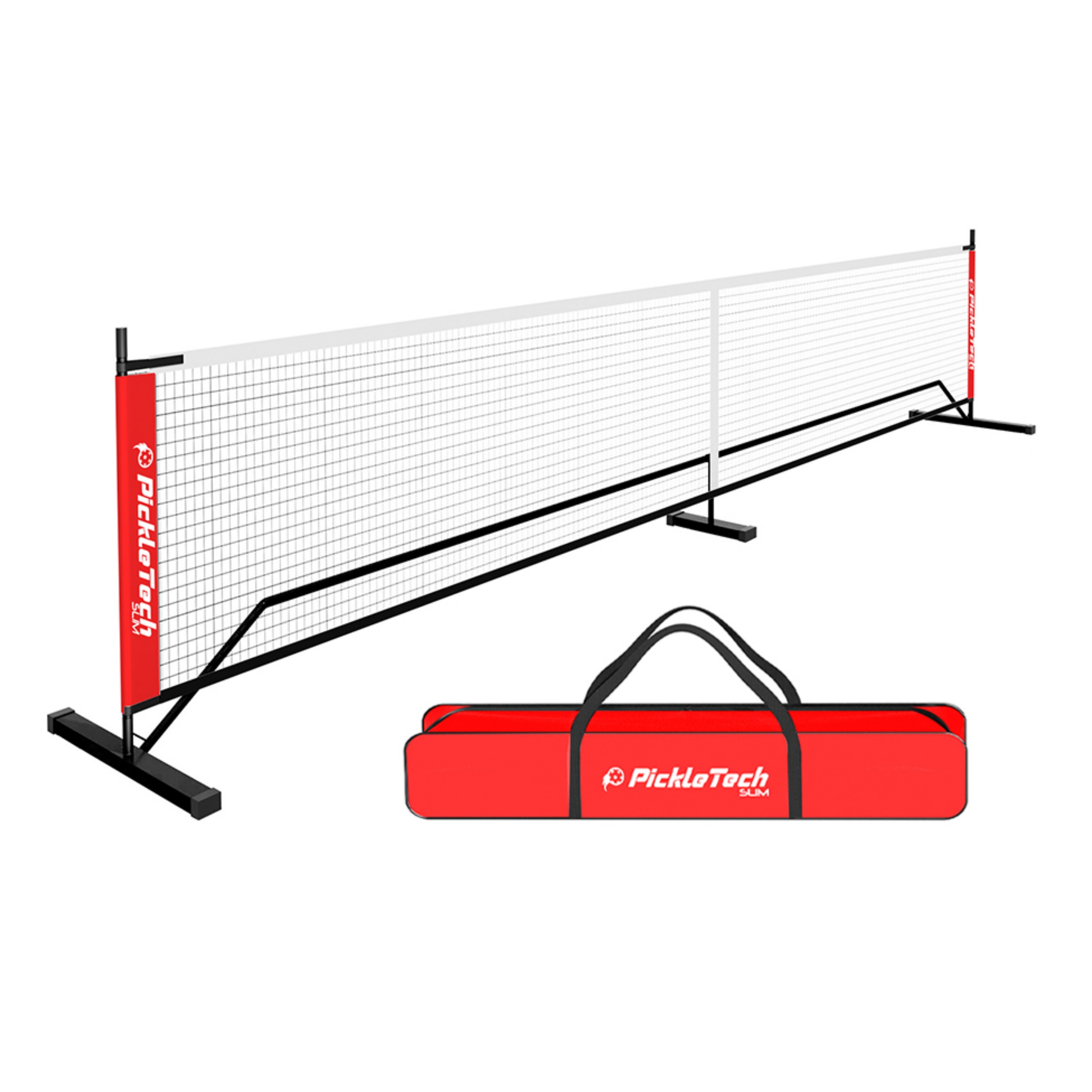 Portable Pickleball Net System4.0 RedPickleTech