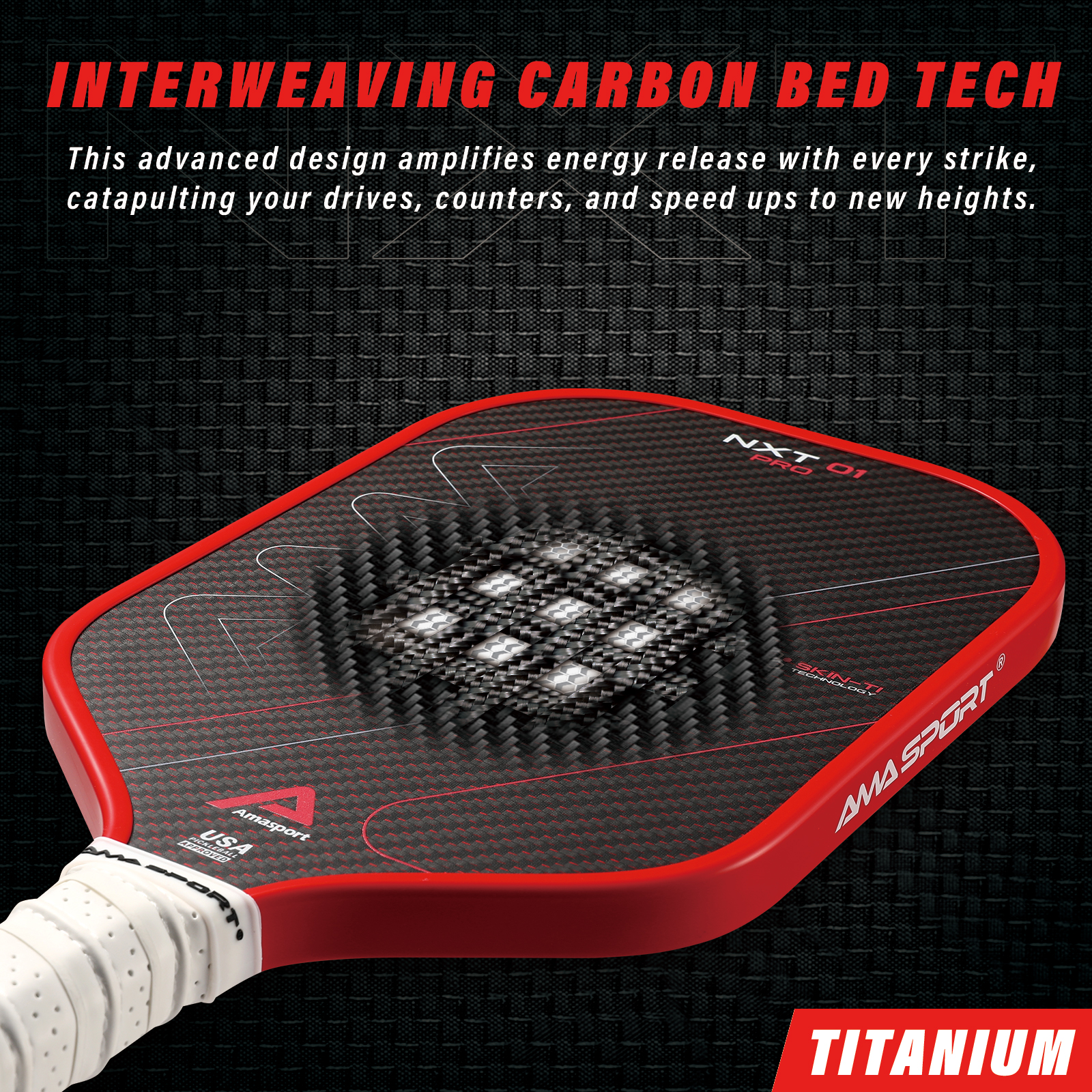 PCR-ASkinTiPA015-16RED-Ama Sport