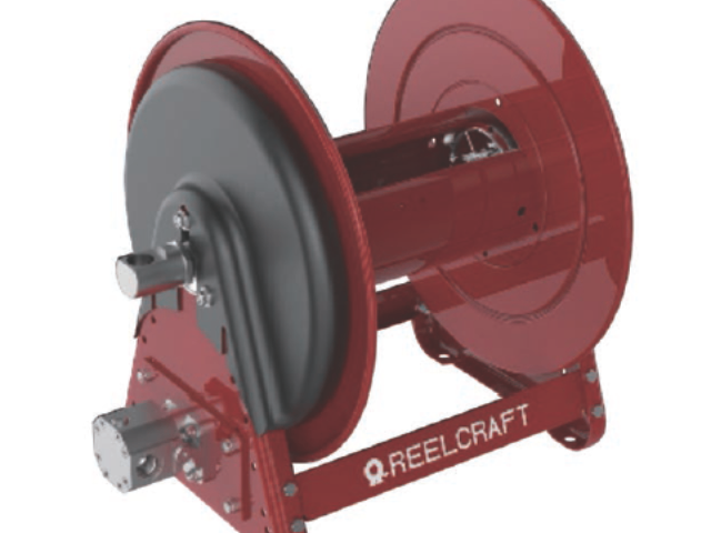 美国Reelcraft高压低压锐技卷盘弹簧驱动自动回收卷管器,锐技卷盘