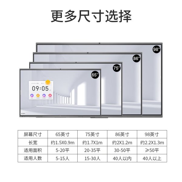 TCL商務顯示平板98V50