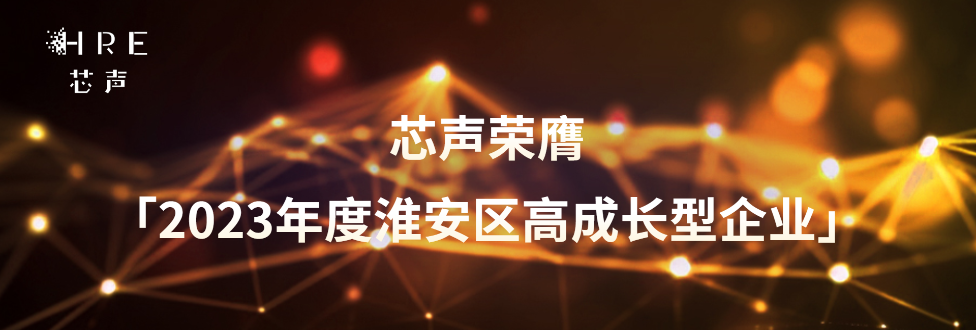 【喜訊】江蘇芯聲微電子科技有限公司榮膺“2023年度淮安區(qū)高成長型企業(yè)”