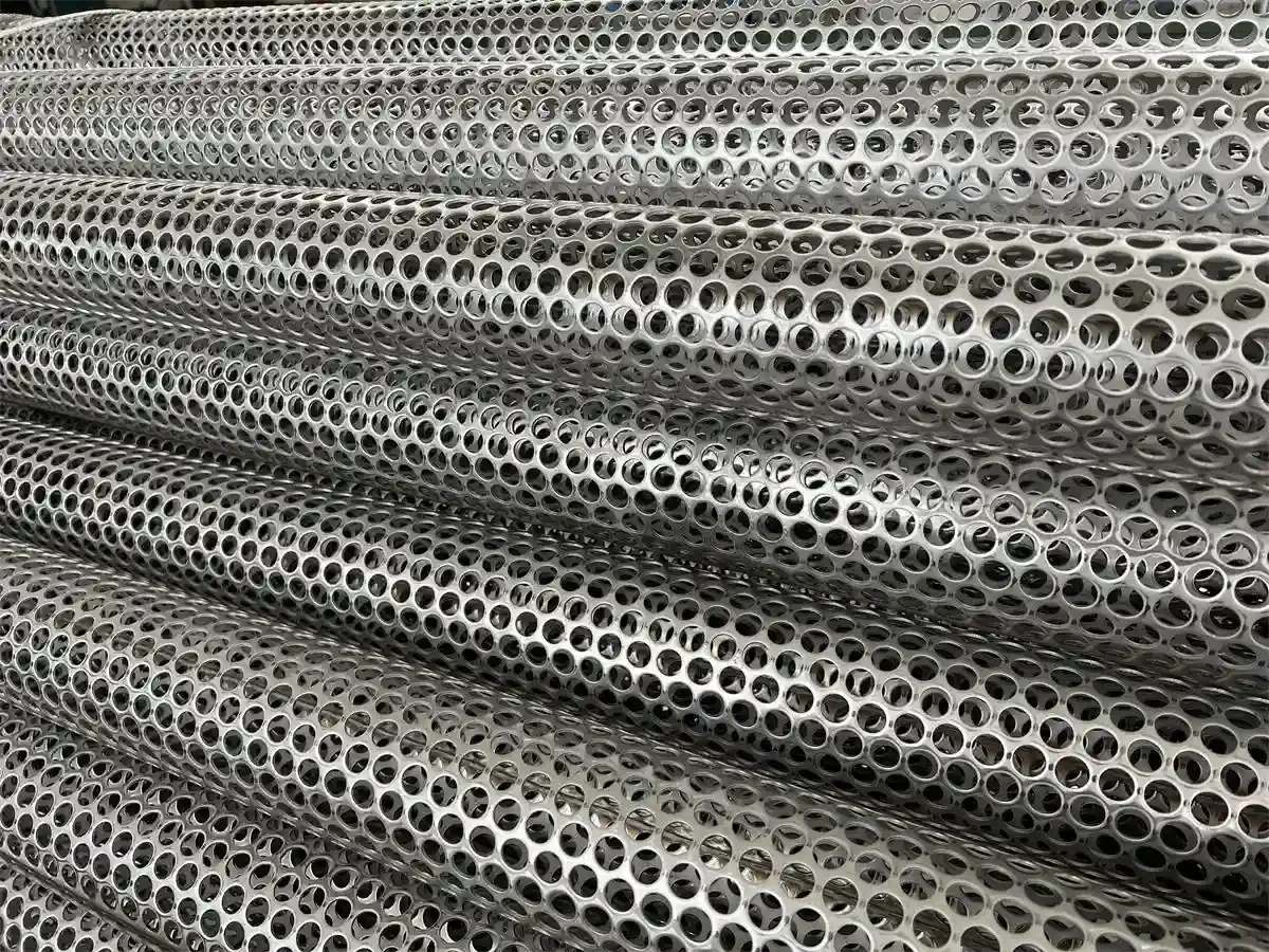 Longitudinal Welded Perforated Tubes