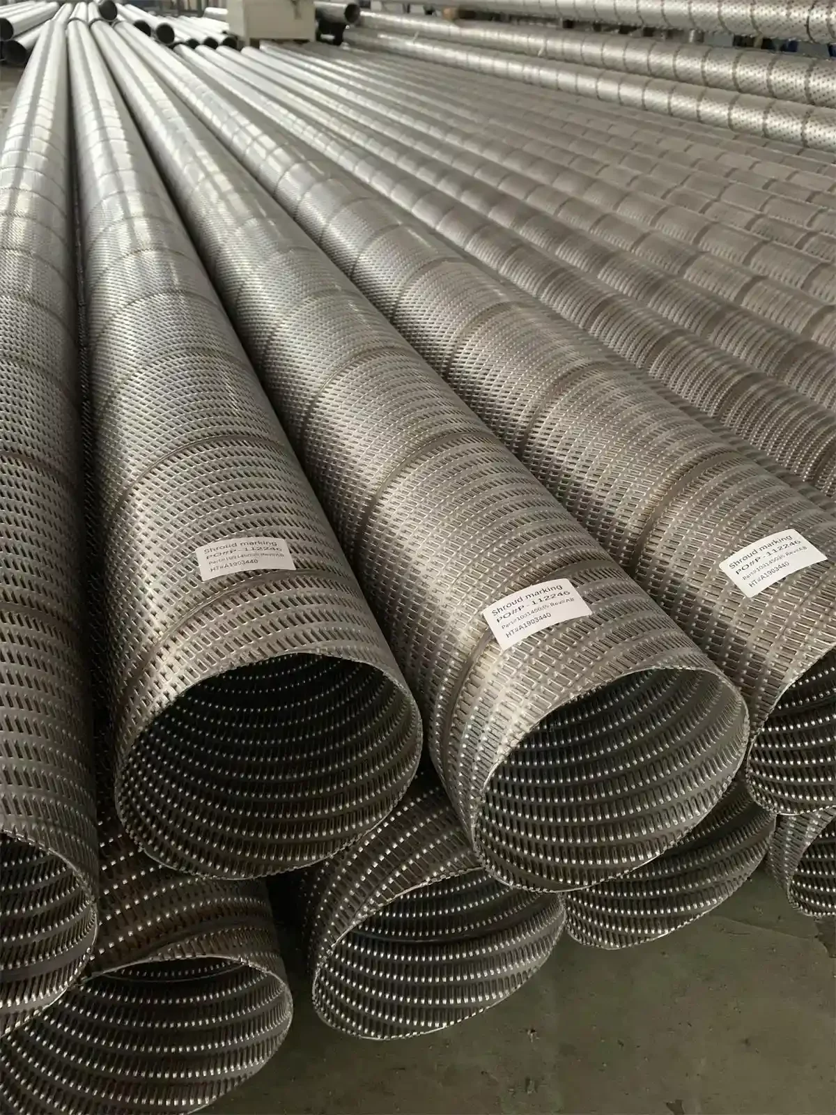 Spiral Welded Perforated Tubes