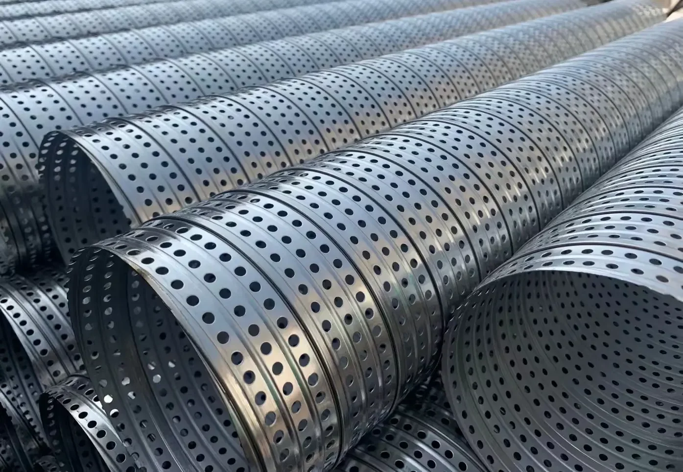 Spiral Welded Perforated Tubes