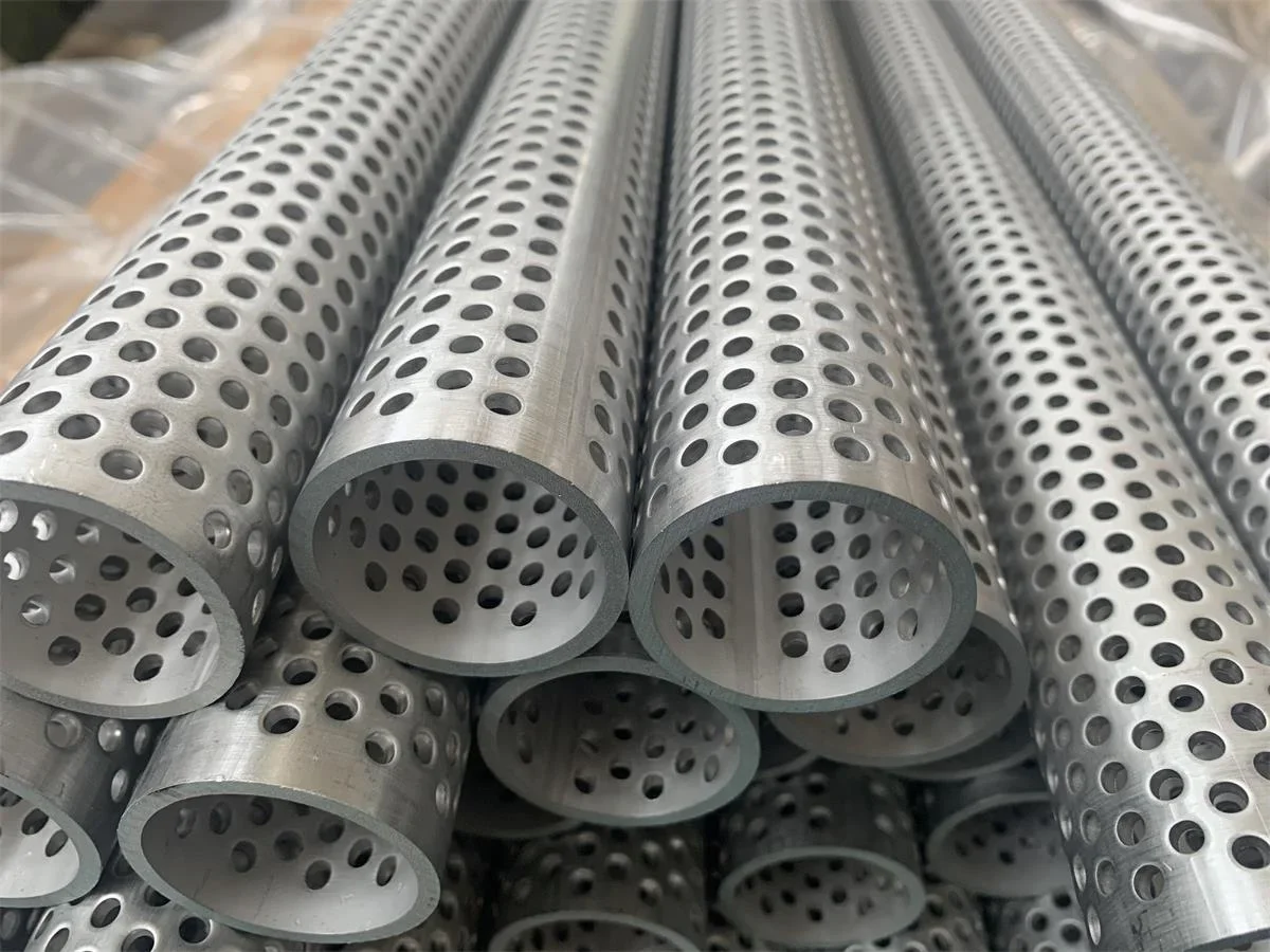 Longitudinal Welded Perforated Tubes