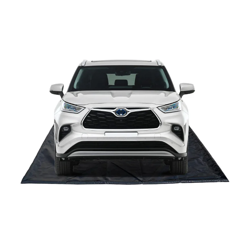 Low Cost AutomotiveGarage Containment Mat for Car Showroom