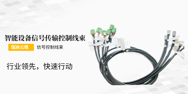 上海智能泵工业设备线束生产厂家 诚信经营 上海瑞迪云缆供应