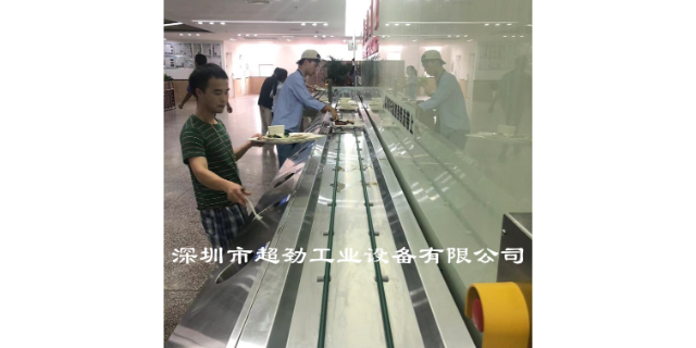 西藏工厂食堂餐盘回收线输送带