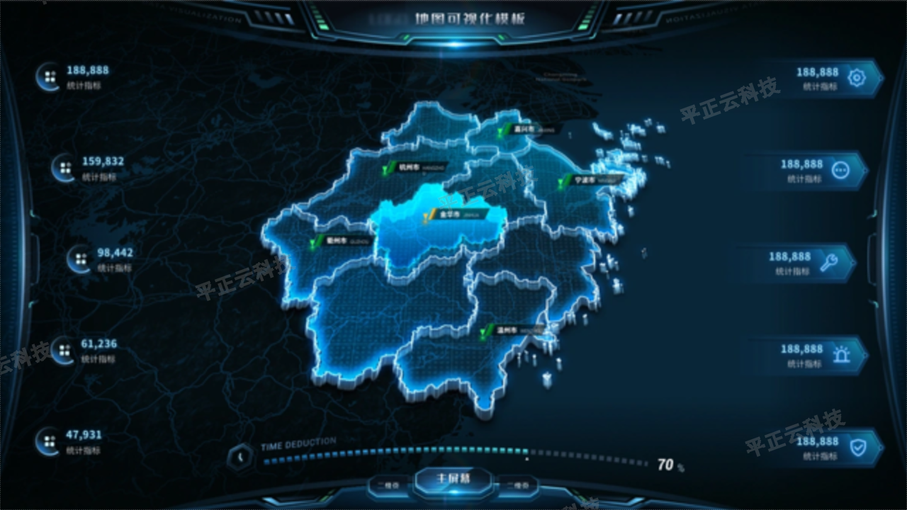上海景区数据可视化