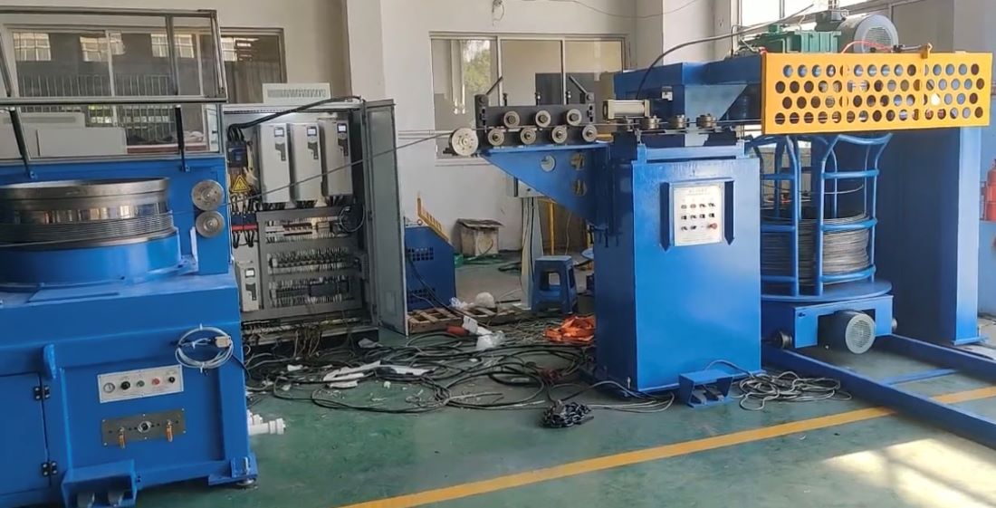 Inverted Vertical Wire Drawing Machine