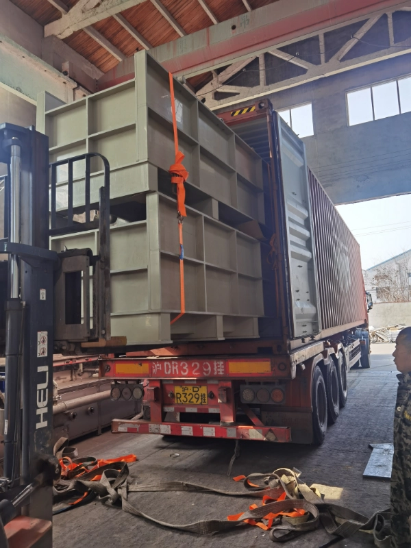 Shipping of hot dip galvanizing wire machine