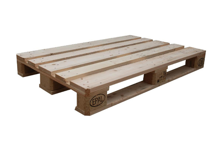 欧标网格平板木托盘定制 上海森围包装制品供应