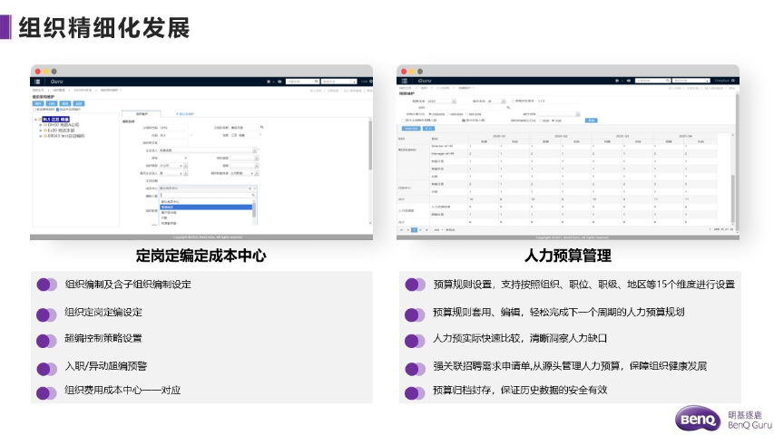 钢铁行业人事管理系统资源 行业推荐 明基逐鹿软件供应;
