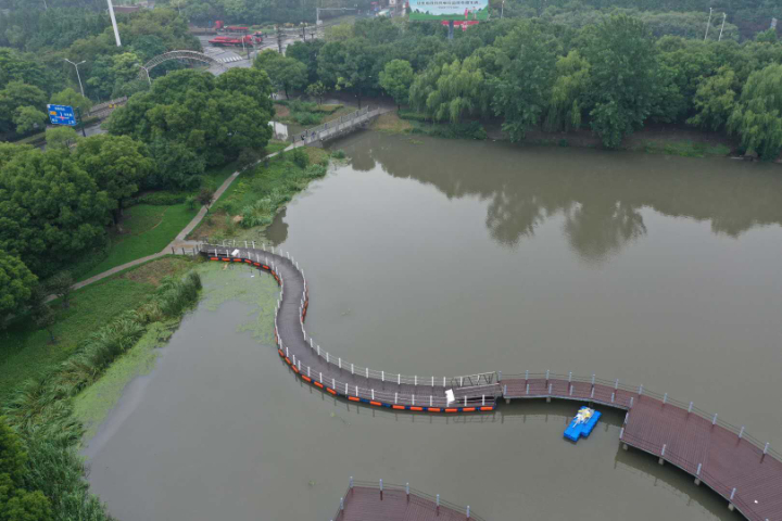 浙江生产水上浮桥加工厂 苏州伯利恒水上设施供应