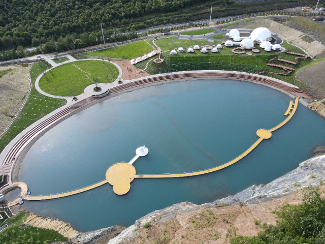 遼寧制造水上浮橋