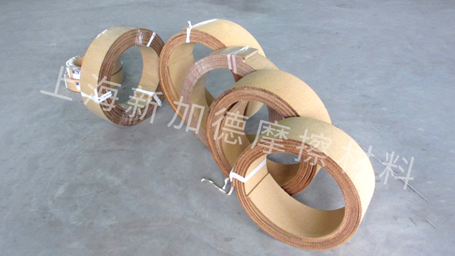 上海吊机无石棉刹车带定制 值得信赖 上海新加德摩擦材料供应;