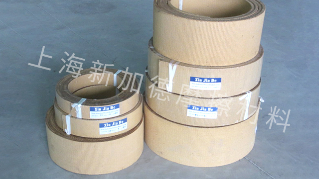 上海制动减速无石棉刹车带 诚信为本 上海新加德摩擦材料供应