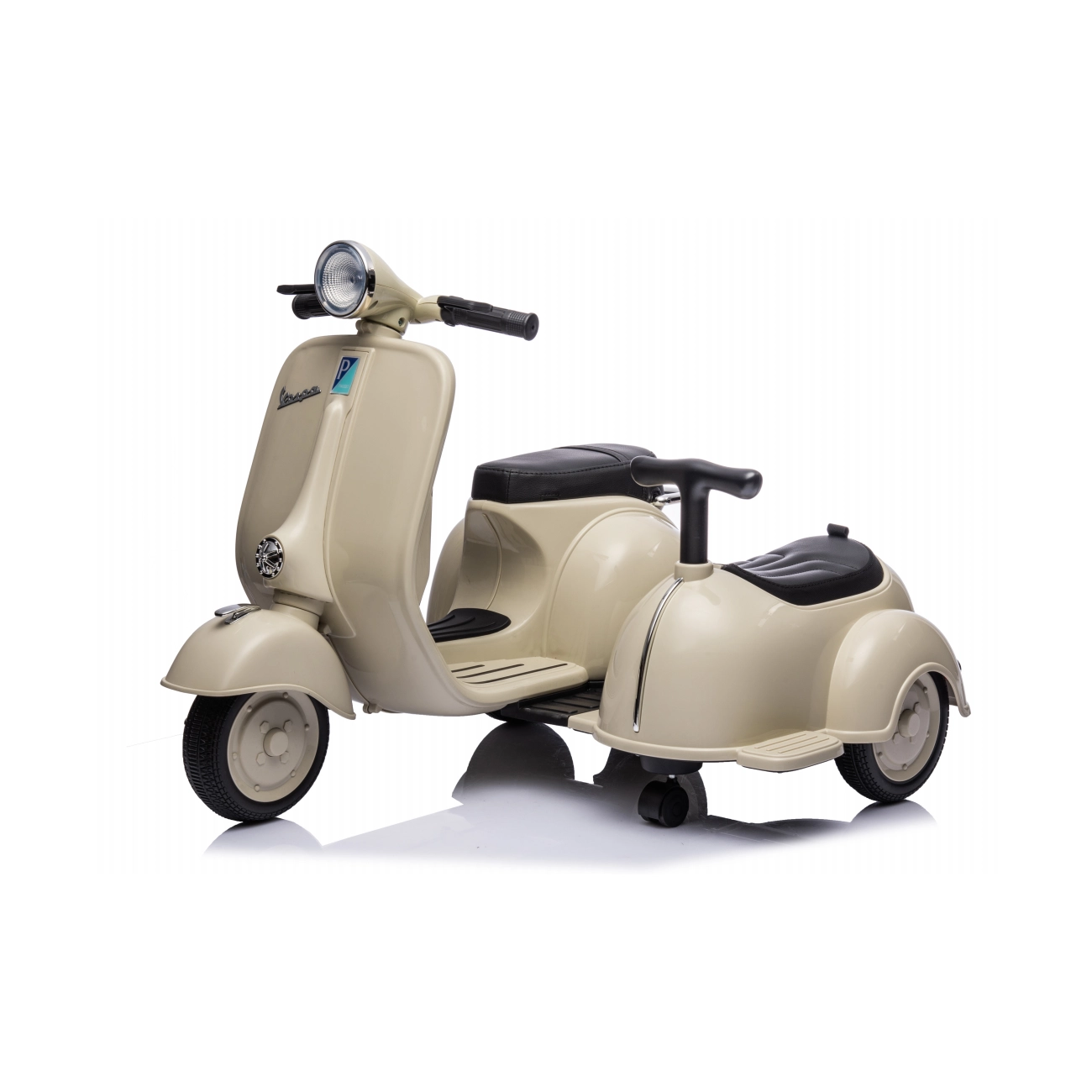 A8809 6V Licensed Vespa Tricycle Sidecar