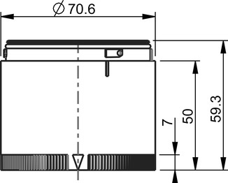 A7-V1-DB-R-T 信號塔元件 商品編號： 50138246