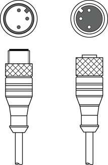 KDS U-M12-4A-M12-4A-P1-003 互連電纜 商品編號： 50130737