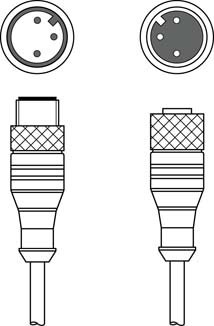 KDS U-M12-4A-M12-4A-P1-003 互連電纜 商品編號： 50130737