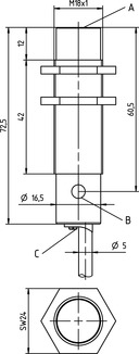 LCS-2M18P-N15PNC-K020V 電容傳感器 商品編號： 50136606