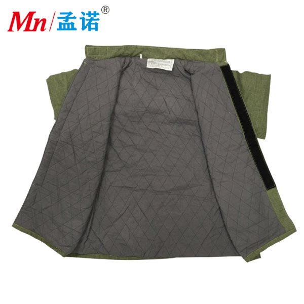 孟諾1000度防燙防護(hù)服碳纖維 阻燃耐高溫加厚 玻璃廠(chǎng)防火隔熱服 窯爐檢修 Mn-gr1007