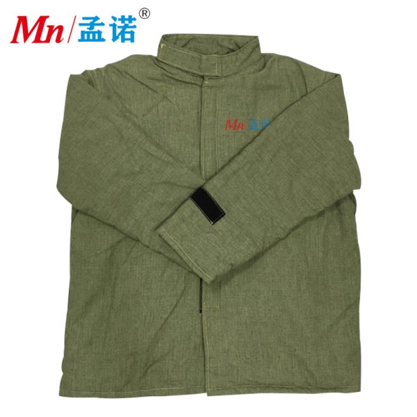 孟諾1000度防燙防護(hù)服碳纖維 阻燃耐高溫加厚 玻璃廠(chǎng)防火隔熱服 窯爐檢修 Mn-gr1007