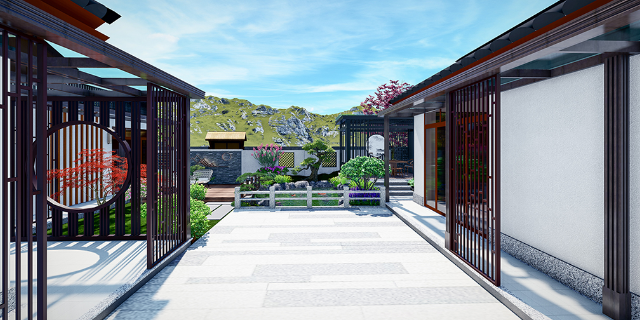 四川民宿花园设计费用 庭院设计 四川卓然居园林景观工程供应