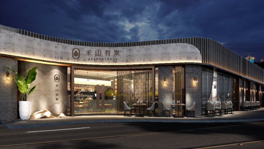 广州简约餐饮装修设计 欢迎咨询 广州榕道装饰工程供应