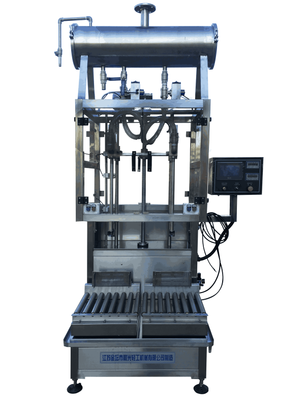 CDP-8B全自動直列式常壓灌裝機(jī) 針對強(qiáng)酸強(qiáng)堿液體的防腐灌裝機(jī) 