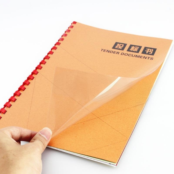 PVC binding cover