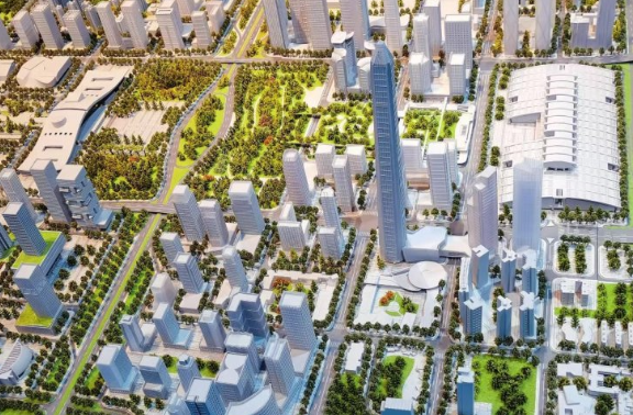 成都工厂城市规划沙盘模型共同合作