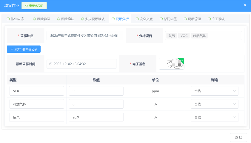 上線特殊作業許可與作業過程管理系統供應廠家