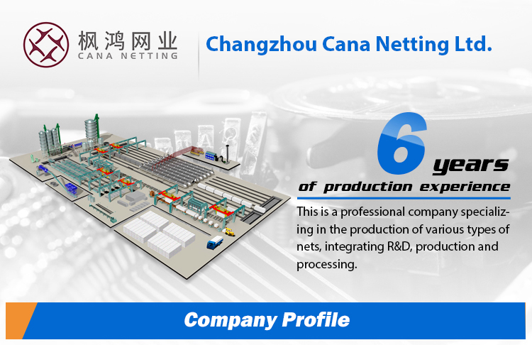 Changzhou Cana Netting Company Profile
