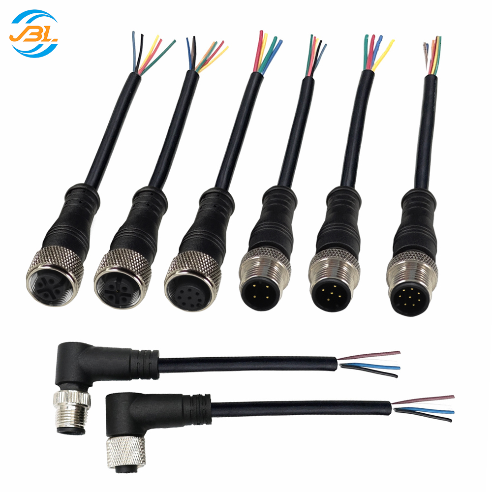 Custom waterproof m8 M12 custom circular connector Cable connector ...