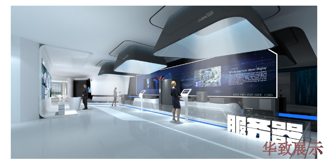 盐城高科技展厅设计效果图,展厅设计