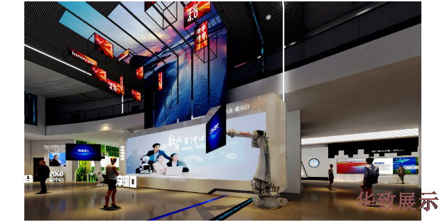 江苏高科技展厅设计设计,展厅设计