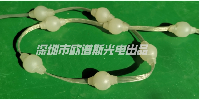 西藏景观定制3D球灯串安装,3D球灯串