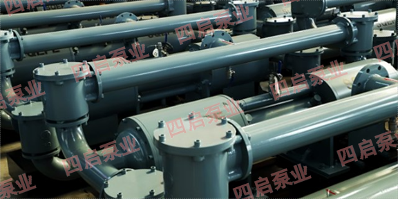 扬州压滤机进料卧式节能柱塞泵工作原理 扬州四启环保设备供应
