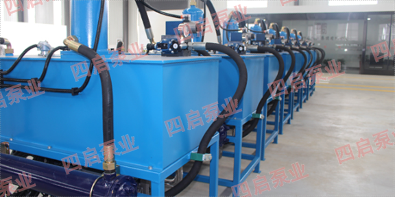 扬州污水处理卧式节能柱塞泵批发 扬州四启环保设备供应
