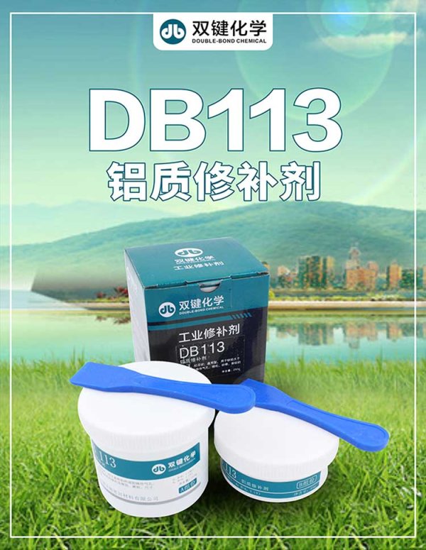 雙鍵鋁質(zhì)修補(bǔ)劑 DB113 氣孔砂眼裂紋磨損鋁材耐高溫防水修補(bǔ)劑鑄