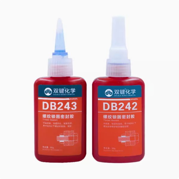 雙鍵螺紋厭氧膠DB242 DB243可拆卸固定膠