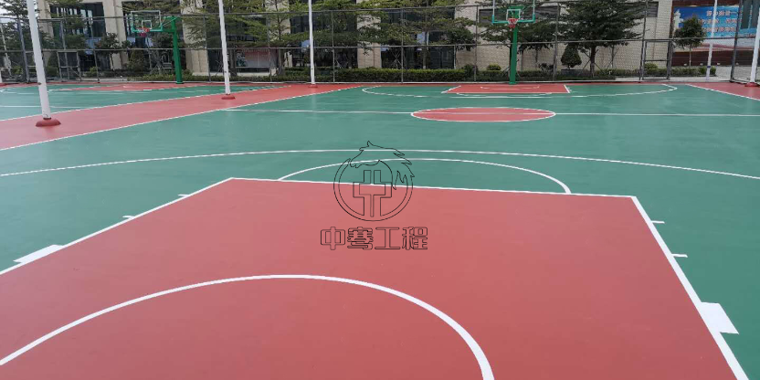 广州丙烯酸篮球场价格 来电咨询 广东中骞工程供应