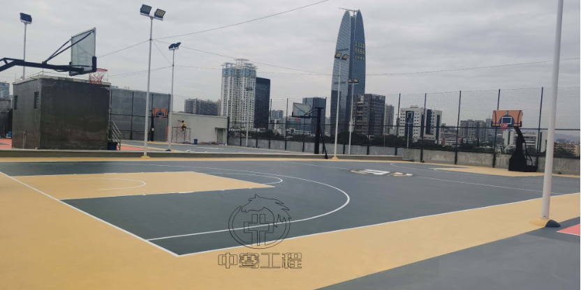 佛山小区篮球场建设 服务至上 广东中骞工程供应