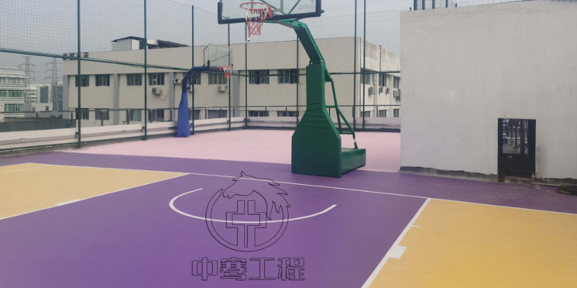 标准篮球场造价 诚信为本 广东中骞工程供应