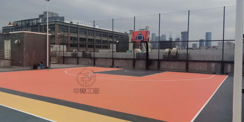 阳江体育馆篮球场施工厂家 服务至上 广东中骞工程供应